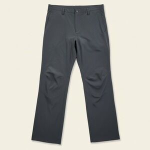 Paskho Wild Long Haul Flight Pants Mens XL Grey Tech Stretch Utility Travel Work